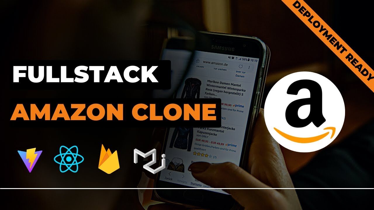 Create A Fullstack Amazon Clone With React Js Vite And Material Ui